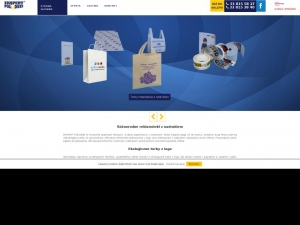 Reklamówki z nadrukiem- reklama na torbie